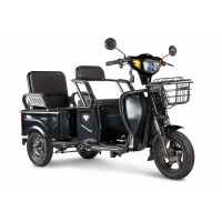 Электротрицикл Rutrike Вагон Черный